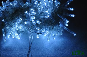 Гирлянда 200 LED белый яркий 13 м