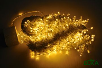 Гирлянда 500 LED белый теплый