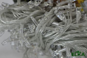 Гирлянда 200 LED белый 10 м