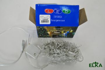 Гирлянда 300 LED белый 15 м