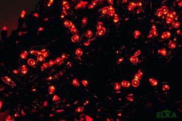 Гирлянда 500 LED красный 20 м