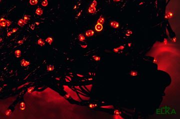 Гирлянда 500 LED красный 20 м