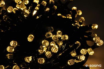 Гирлянда Рубин 500 LED теплый белый 28 м
