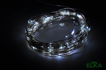 Гирлянда Роса 100 LED белый 10 м USB