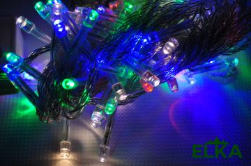 Гирлянда 100 LED мульти 6 м