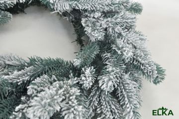 Рождественский венок Лапландия 70 см голубой