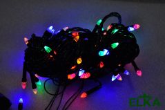 Гирлянда Конус 100 LED мульти 8 м