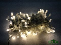 Гирлянда 200 LED белый теплый 13 м