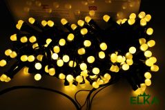 Гирлянда Линза 200 LED белый теплый 13 м